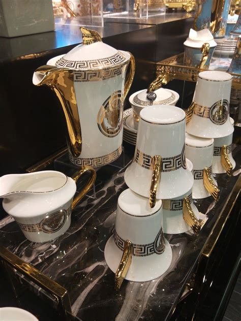 versace tea set price in india|versace coffee cup set.